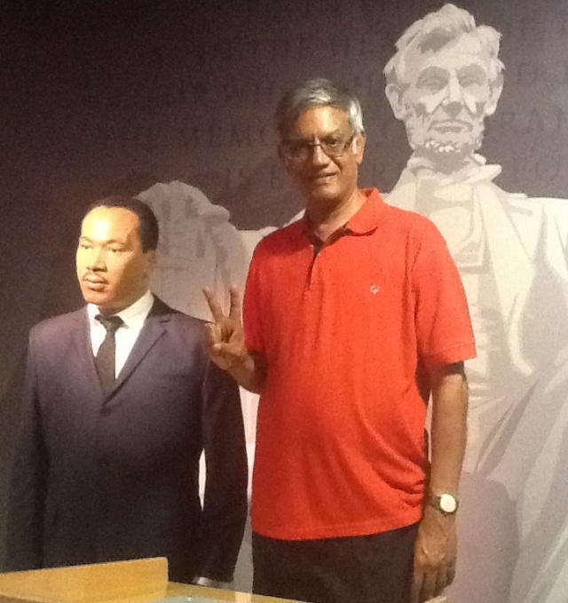 Martin Luther KIng at Tussauds